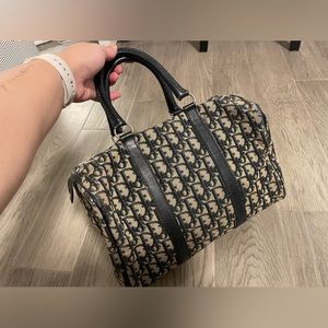 Authentic vintage DIOR Boston bag